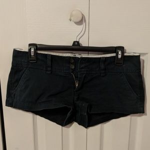 Abercrombie & Fitch navy blue shorts